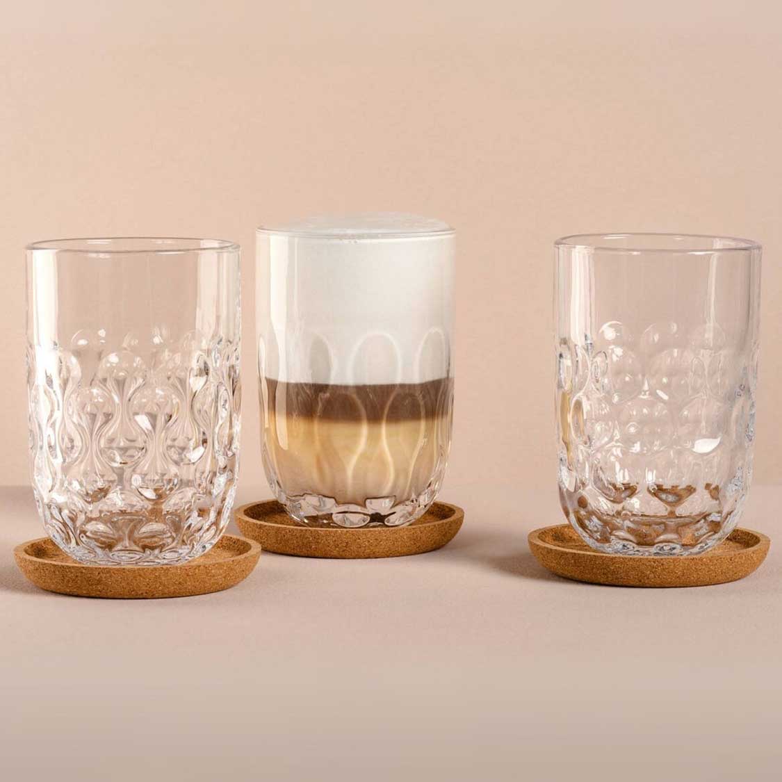 leonardo-gocce-verres-latte-macchiato-6-pi-ces-li-ge image 2