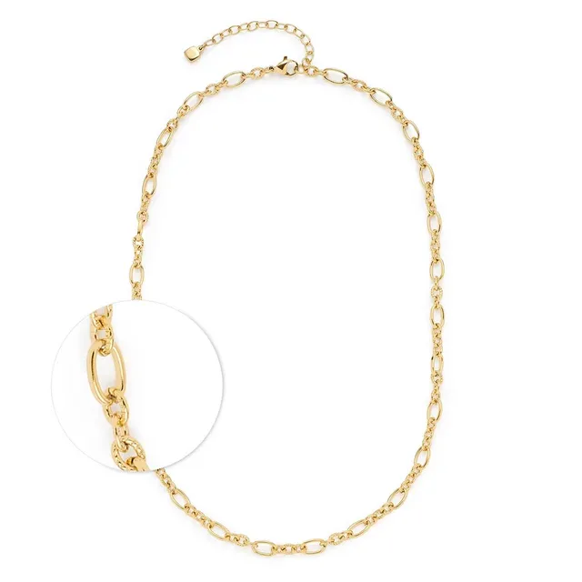 leonardo-solvani-collier-42-cm-dor-gros-maillons-r-tro image 1