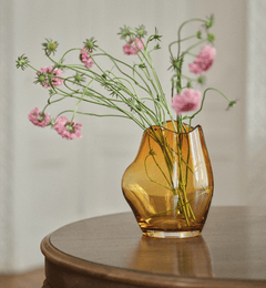 krosno-gemstone-vase-ambre-28-cm image 5