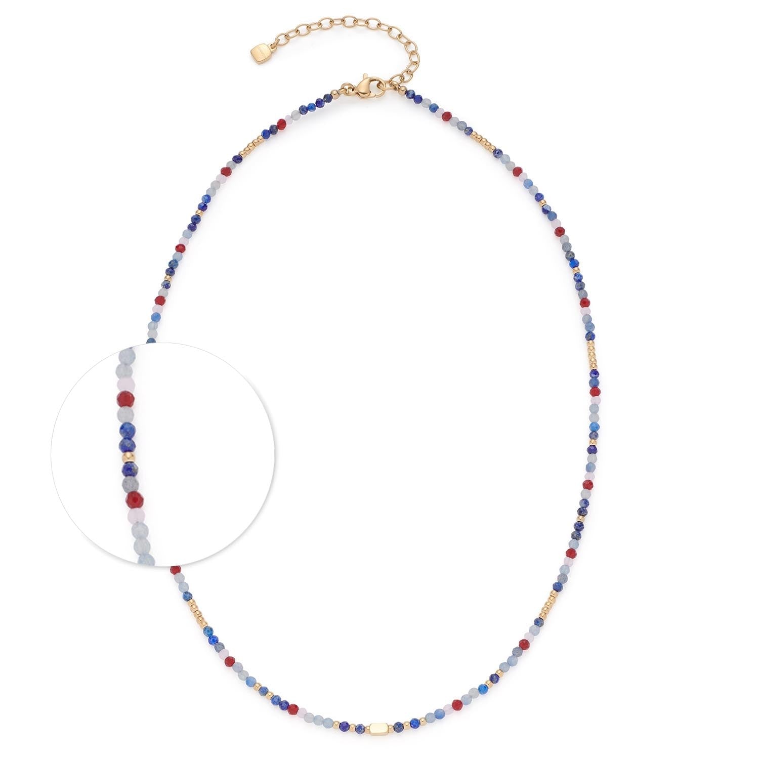 leonardo-alsion-ciao-collier-42-cm-lapis-bleu image 1