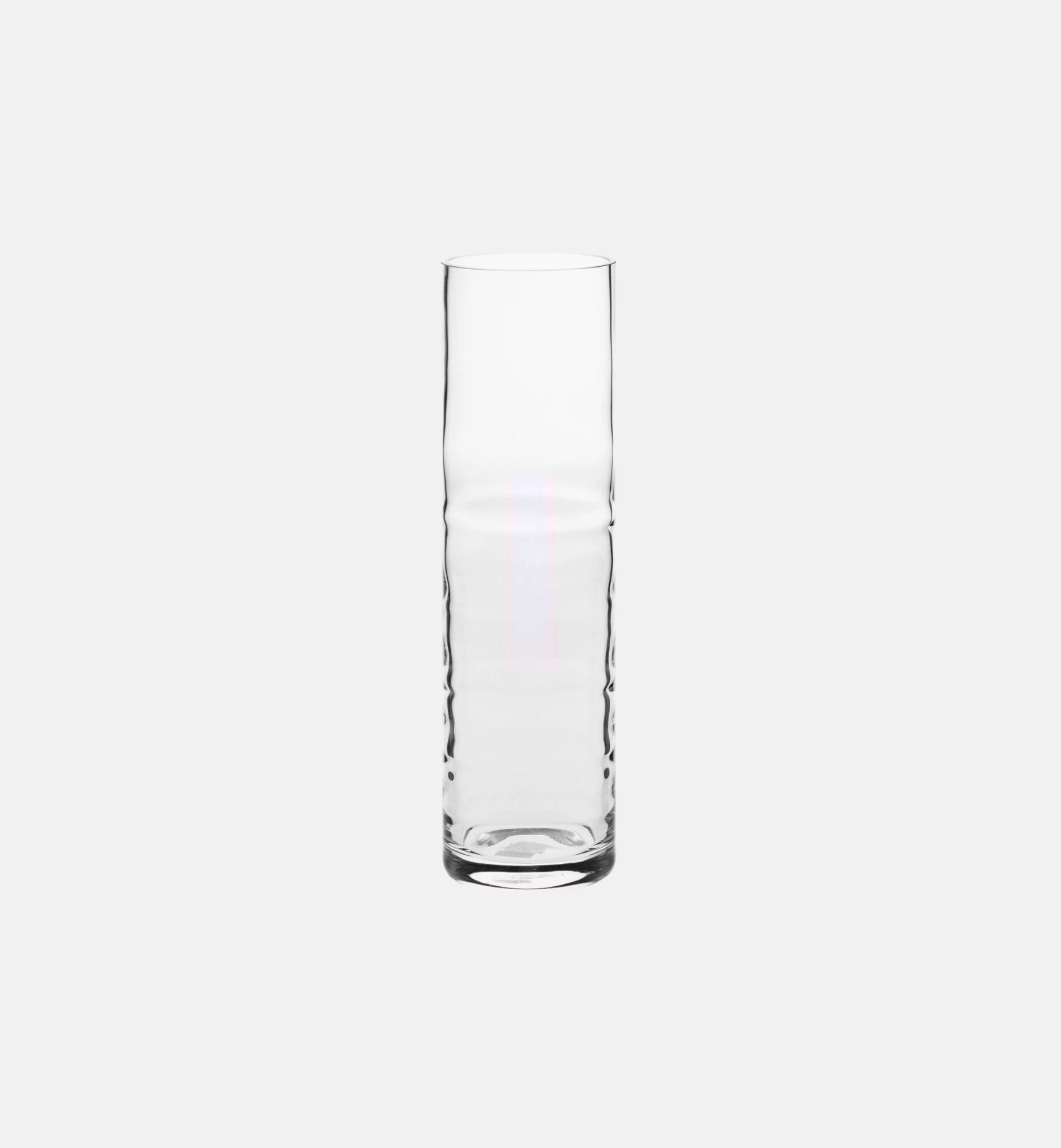 krosno-vases-vase-tube-stri-39-cm-verre-cylindrique image 1
