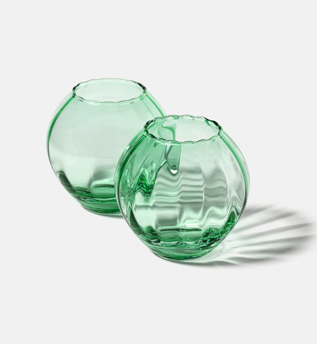krosno-gemstone-bougeoir-verre-meraude-11-4-cm-cristal image 3