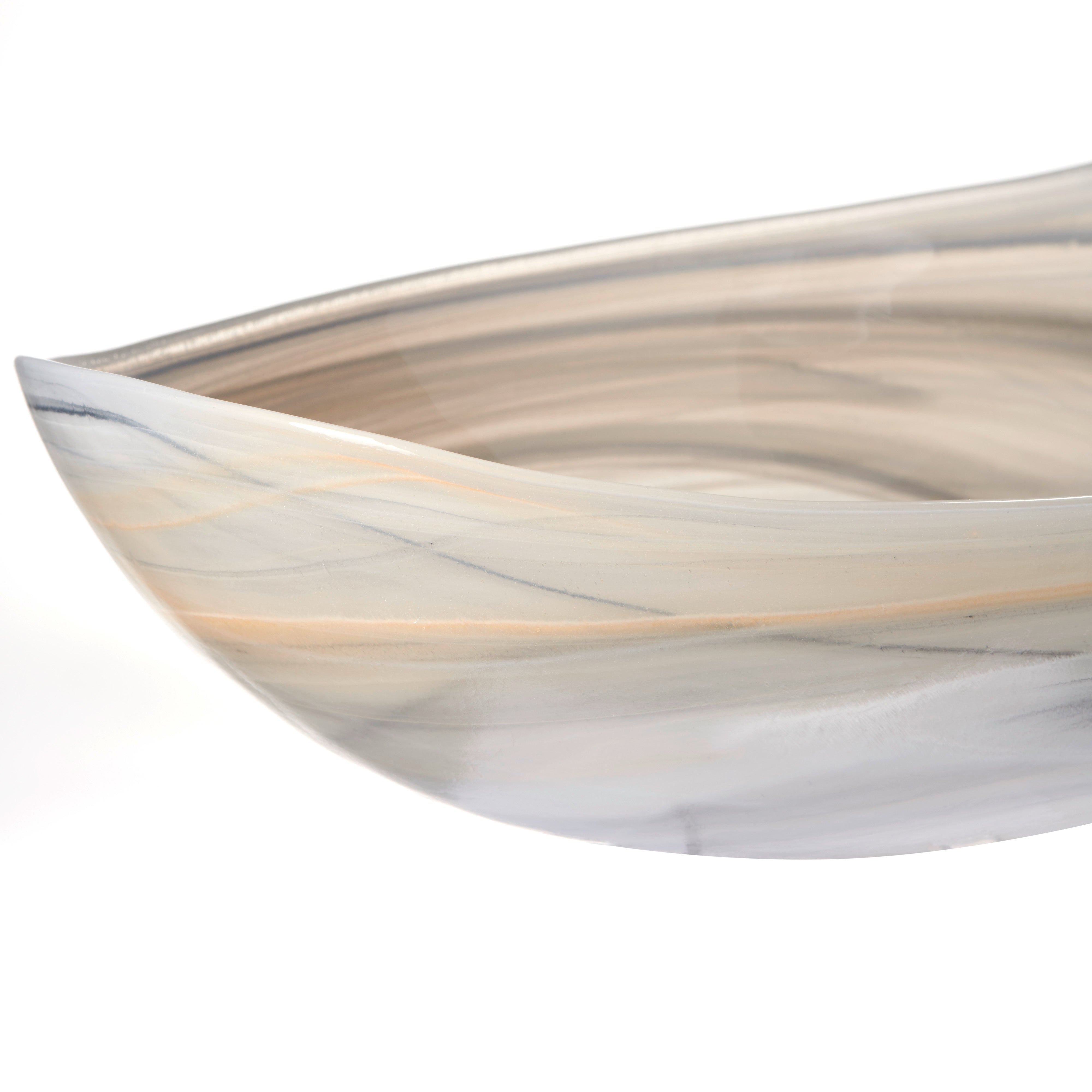 leonardo-alabastro-coupe-d-corative-ovale-32-cm-beige image 3