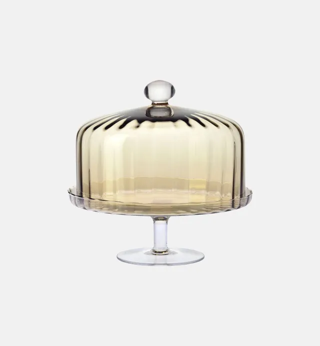 krosno-ballerina-pr-sentoir-g-teau-cloche-bronzyt-31-5-cm image 1