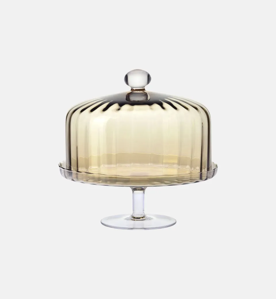 krosno-ballerina-pr-sentoir-g-teau-cloche-bronzyt-31-5-cm image 1