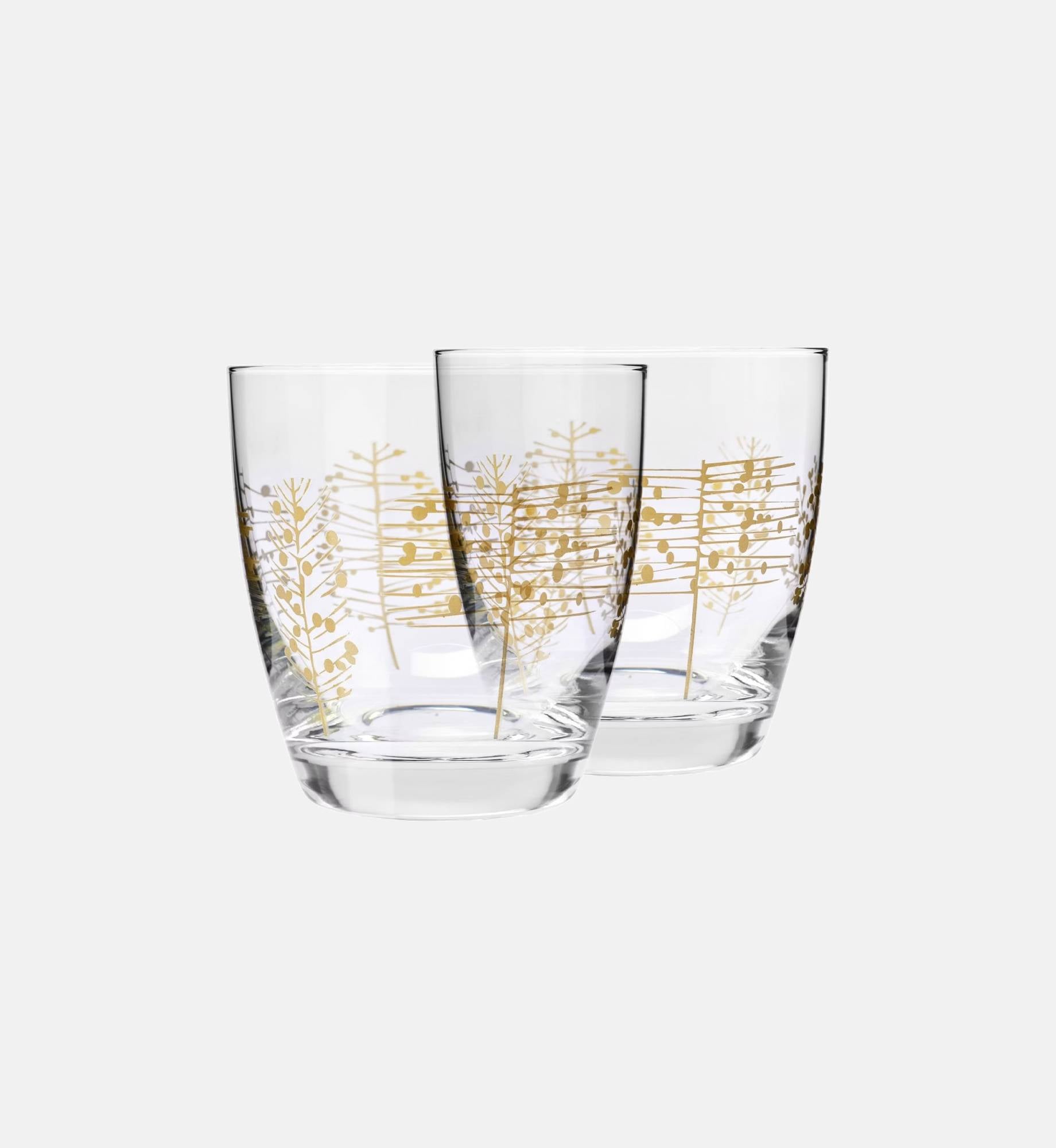 krosno-arbres-dor-s-verre-370-ml-imprim-or image 1