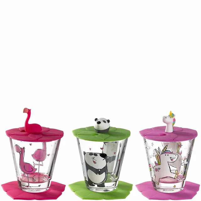 leonardo-bambini-verre-enfant-lot-9-panda-licorne image 1