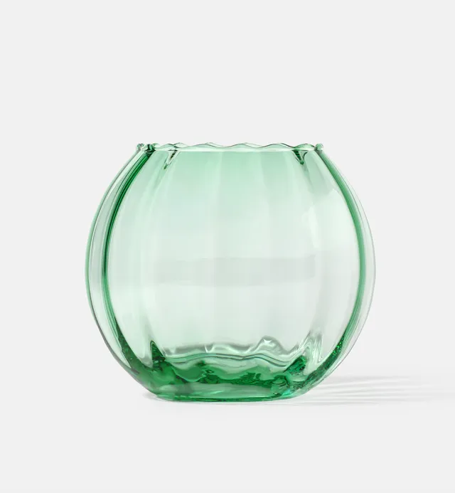 krosno-gemstone-vase-meraude-15-5-cm-vert image 1