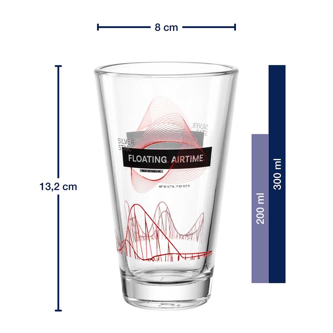 leonardo-europa-park-silver-star-verre-eau-300-ml image 3