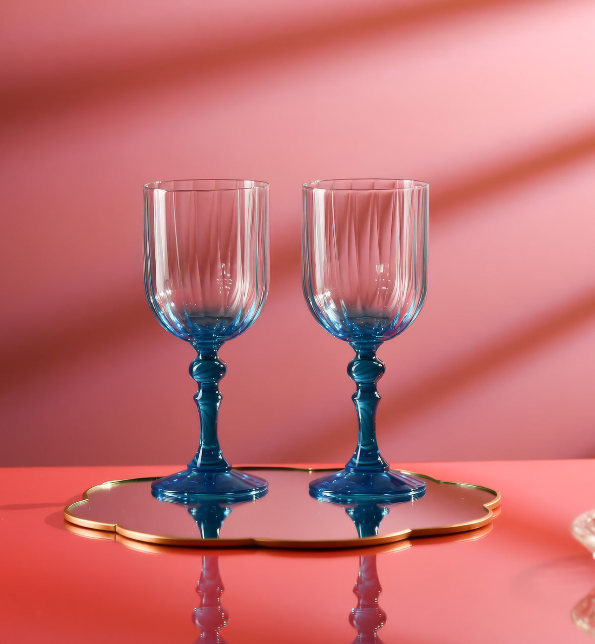 krosno-ombr-verres-vin-tige-turquoise-300-ml image 3