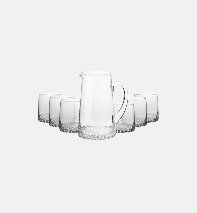 krosno-fjord-service-eau-7-pi-ces-carafe-verres image 1