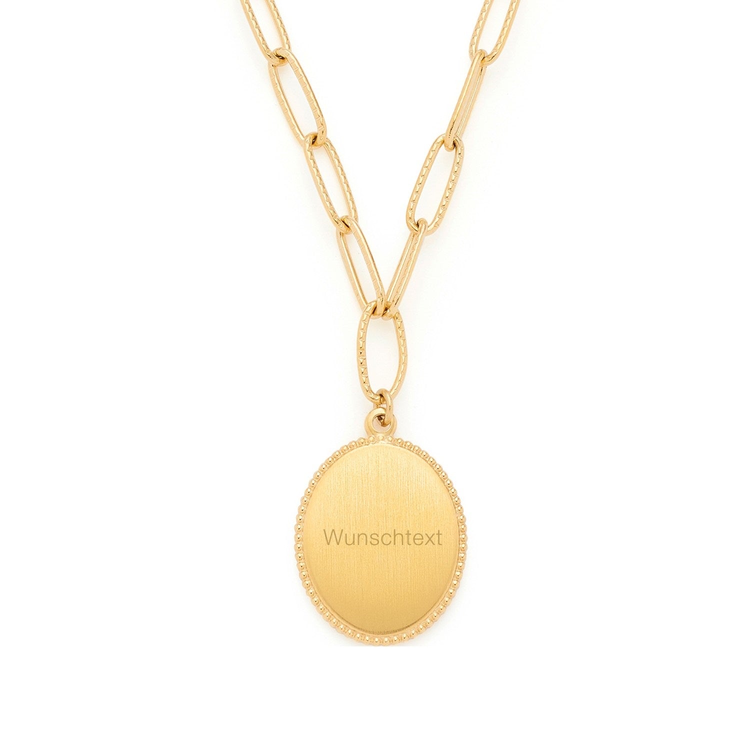 leonardo-marella-collier-45-cm-dor-gravure-m-daillon image 1