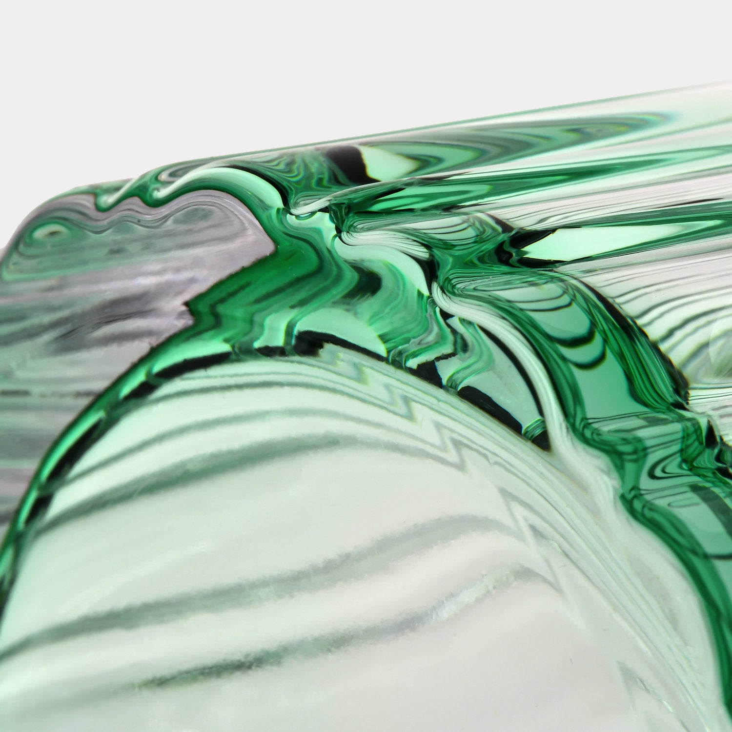 krosno-marszalkowska-carafe-2-verres-eau-meraude-cristal image 7