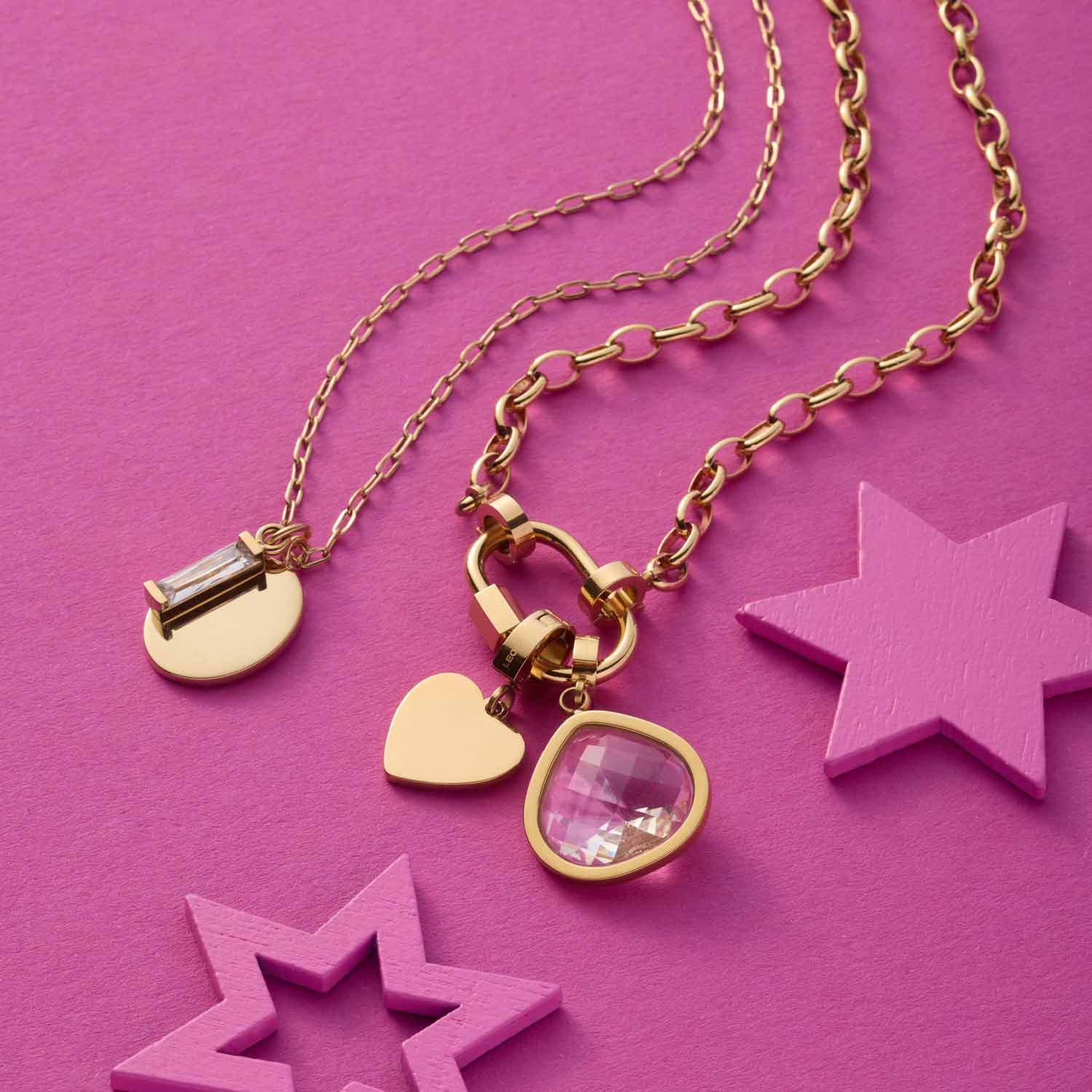 leonardo-juvinga-white-clip-mix-pendentif-dor-pierre-blanche image 2