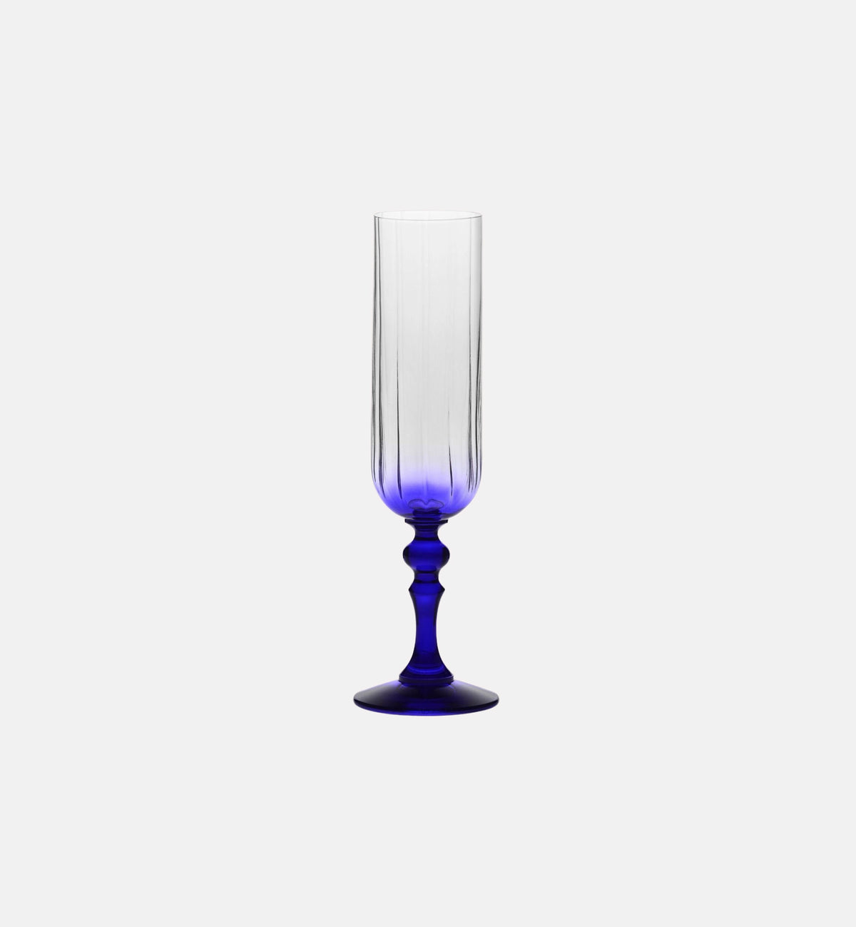 krosno-bubble-verre-champagne-200-ml-bleu-marine image 1