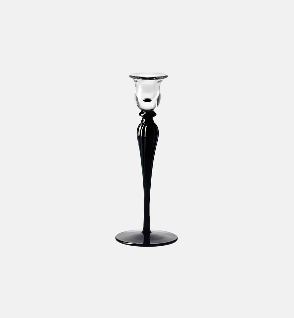 krosno-heritage-bougeoir-cristal-cobalt-25-cm image 1