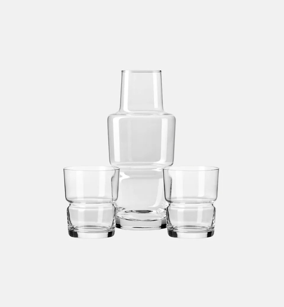 krosno-day-night-verres-eau-3-pi-ces-cristal image 1