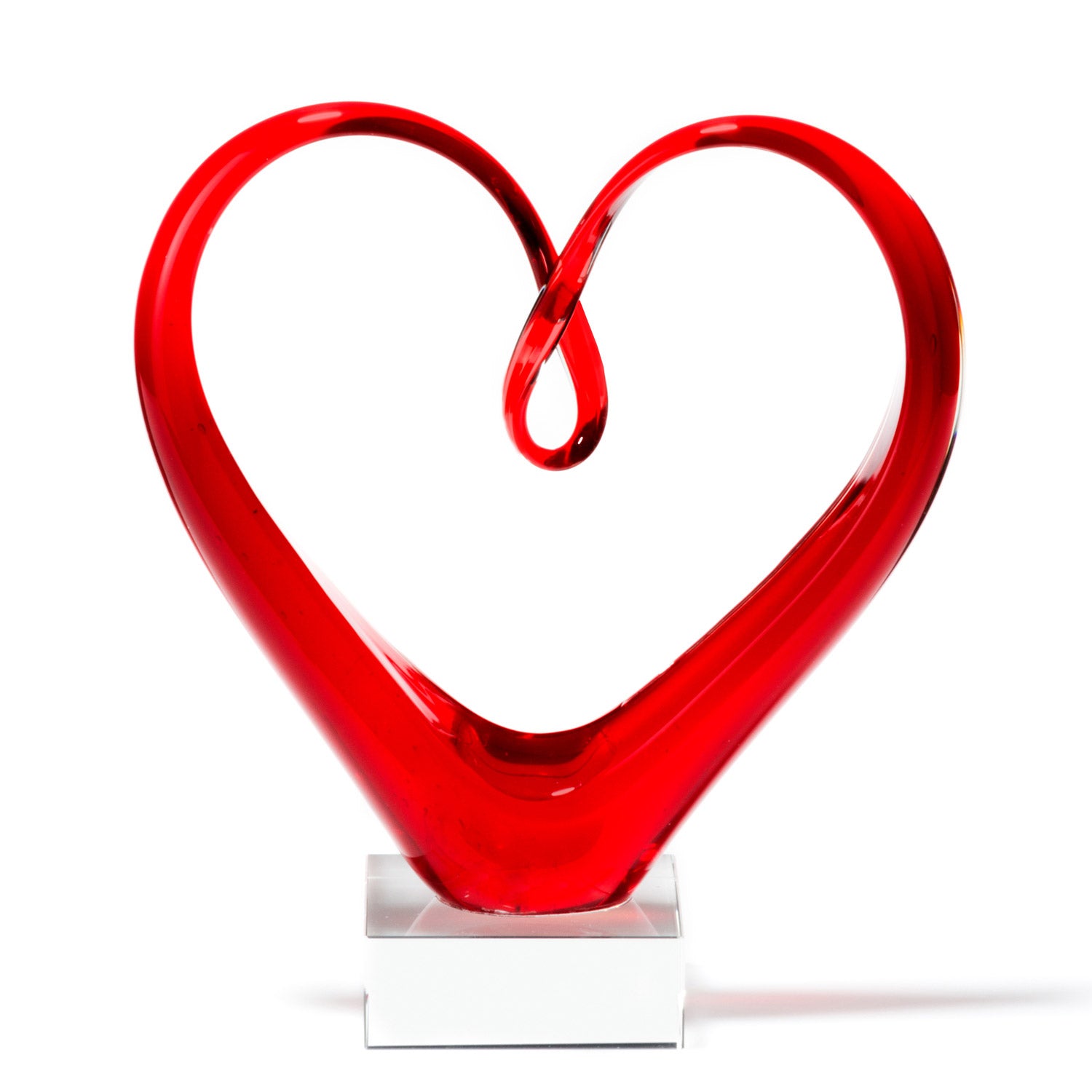 leonardo-heart-sculpture-coeur-rouge-24-cm image 1