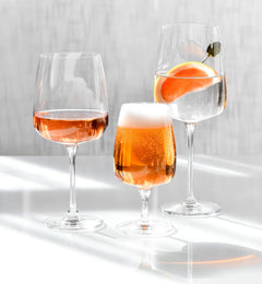 krosno-modern-verre-eau-pied-court-330-ml image 4