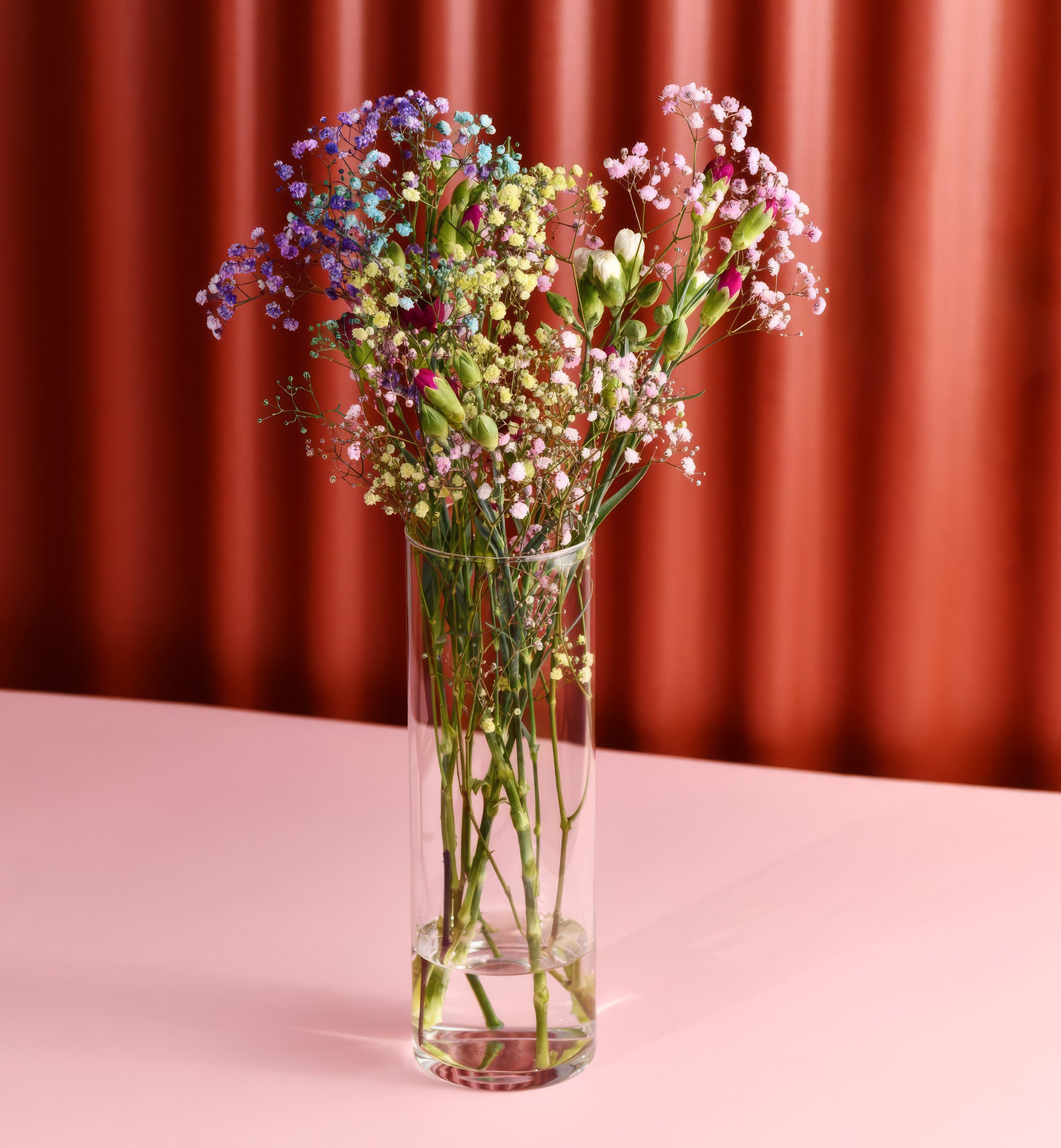krosno-vases-tube-30-cm-vase-en-verre-transparent image 3