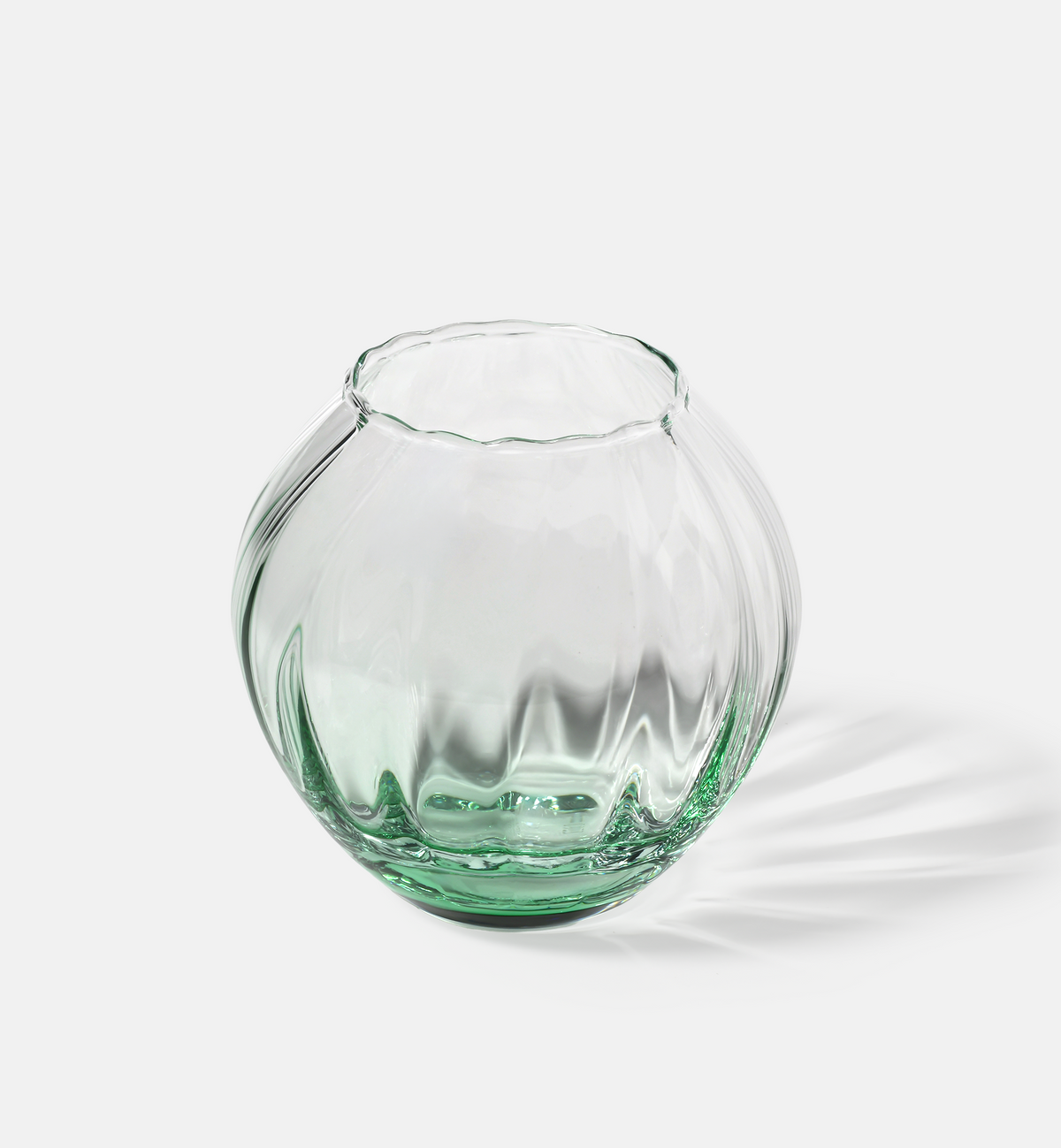 krosno-bougeoir-verre-vert-emeraude-11-4-cm image 2