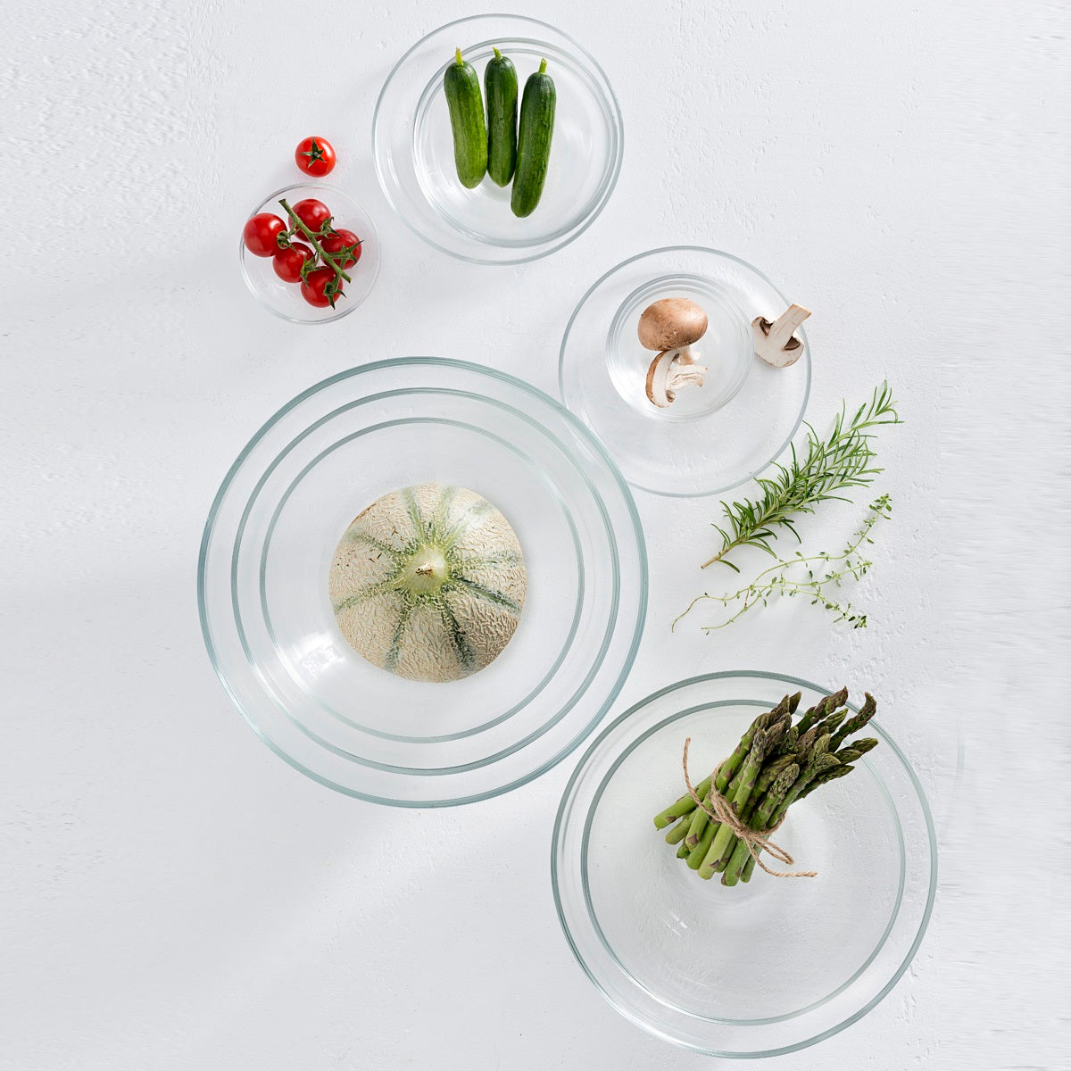 leonardo-cucina-assiette-18-cm-lot-de-6-verre-transparent image 6