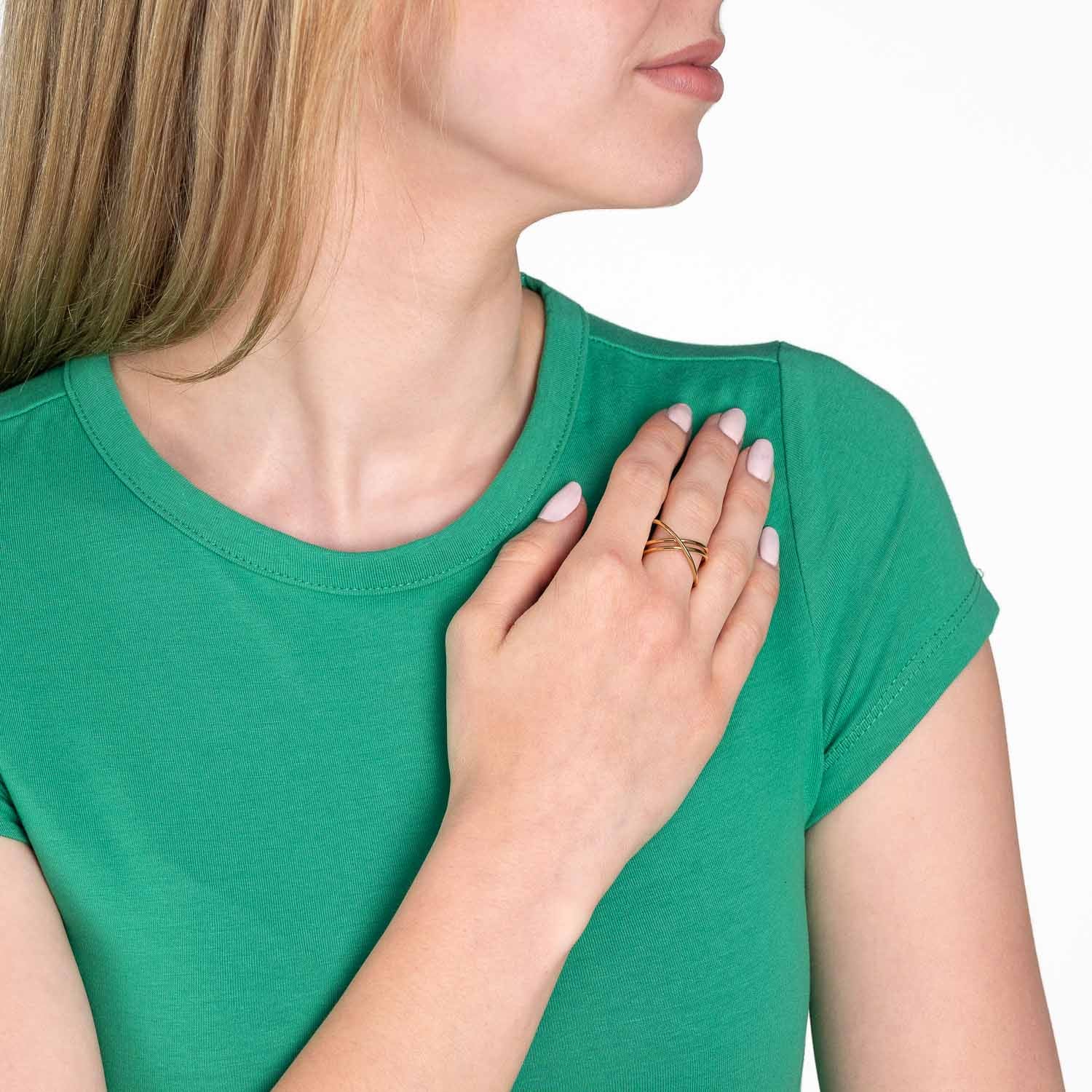 leonardo-trinity-16-bague-dor-e-taille-16-acier image 2