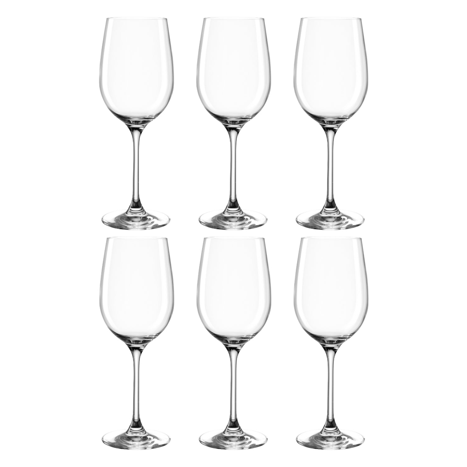 leonardo-ciao-verre-vin-blanc-370-ml-lot-de-6-transparent image 1