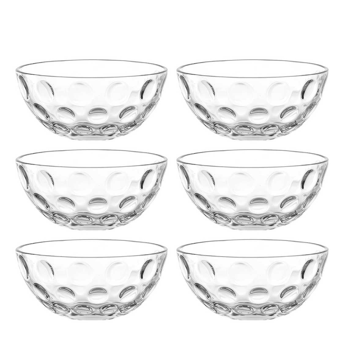 leonardo-cucina-optic-coupelle-verre-14-cm-lot-6-transparent image 1