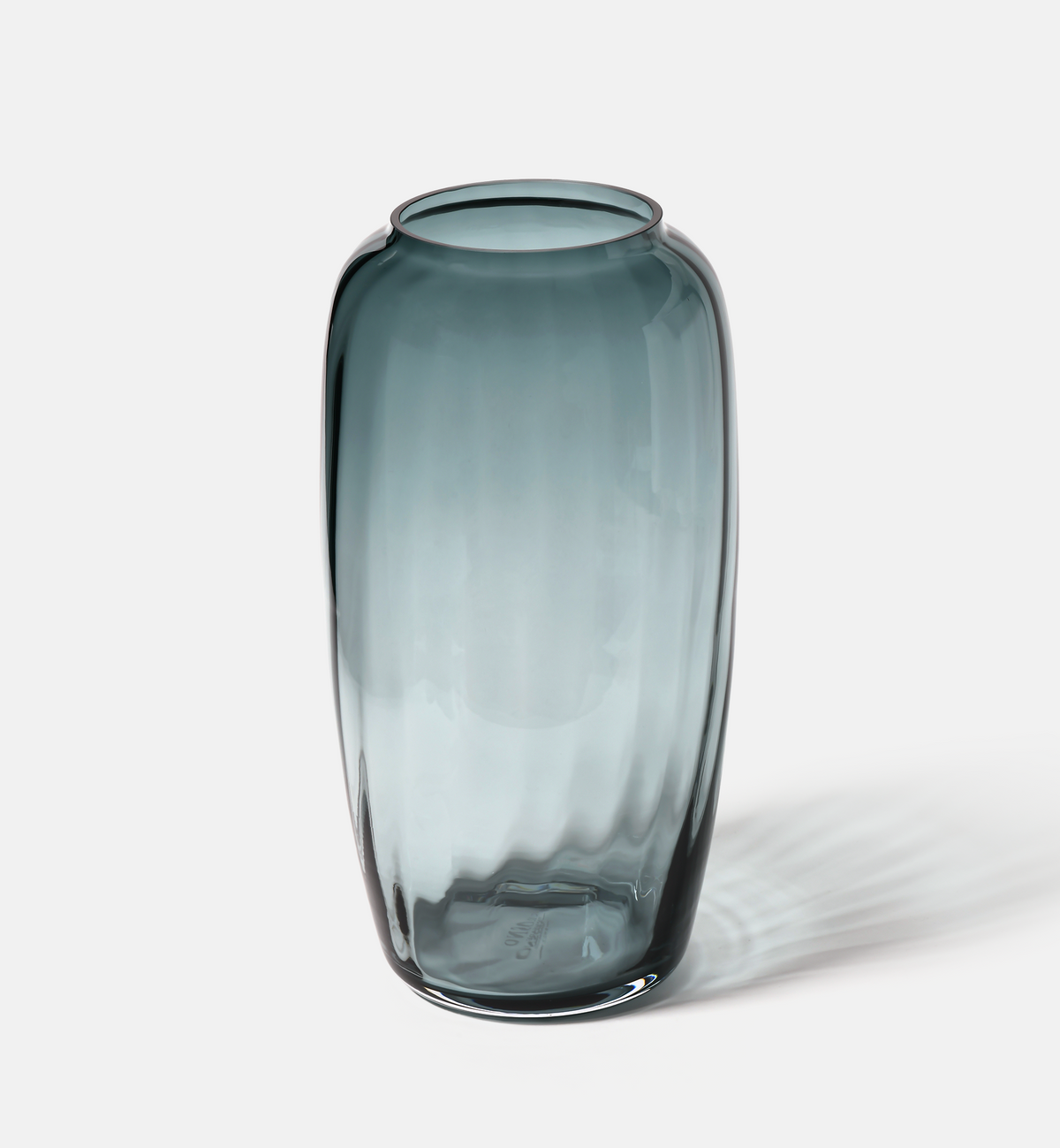 krosno-ballerina-vase-aquamarine-40-cm-cristal-fait-main image 2