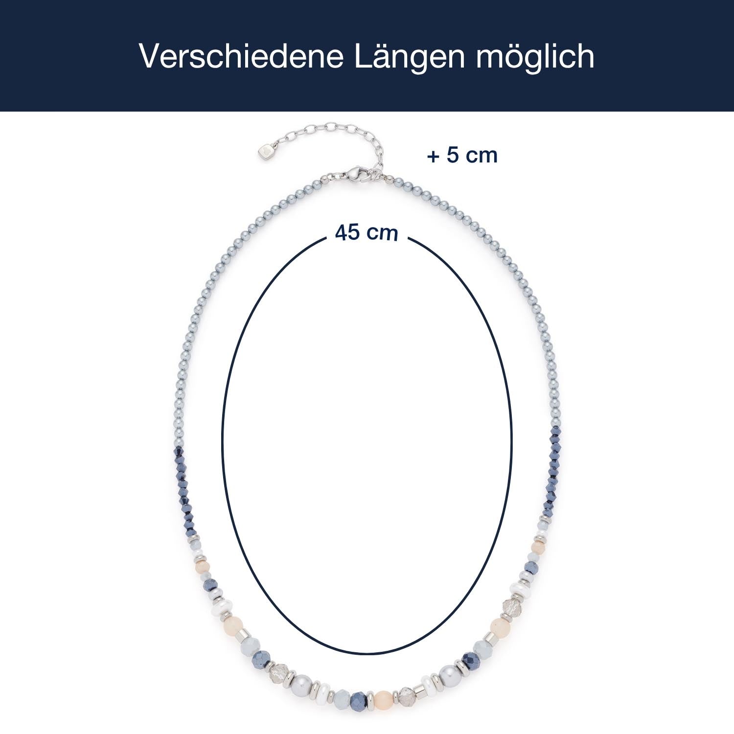 leonardo-britta-collier-perles-bleues-45-cm image 4