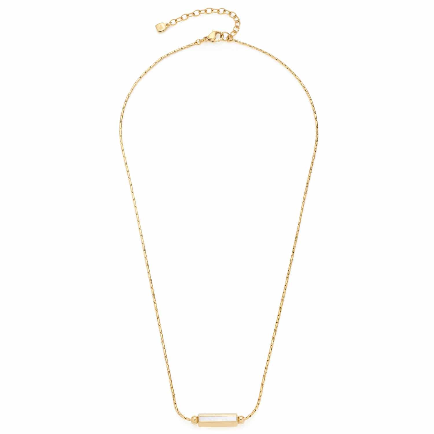 leonardo-pilea-collier-or-45-cm-perle-nacre-gravable image 1
