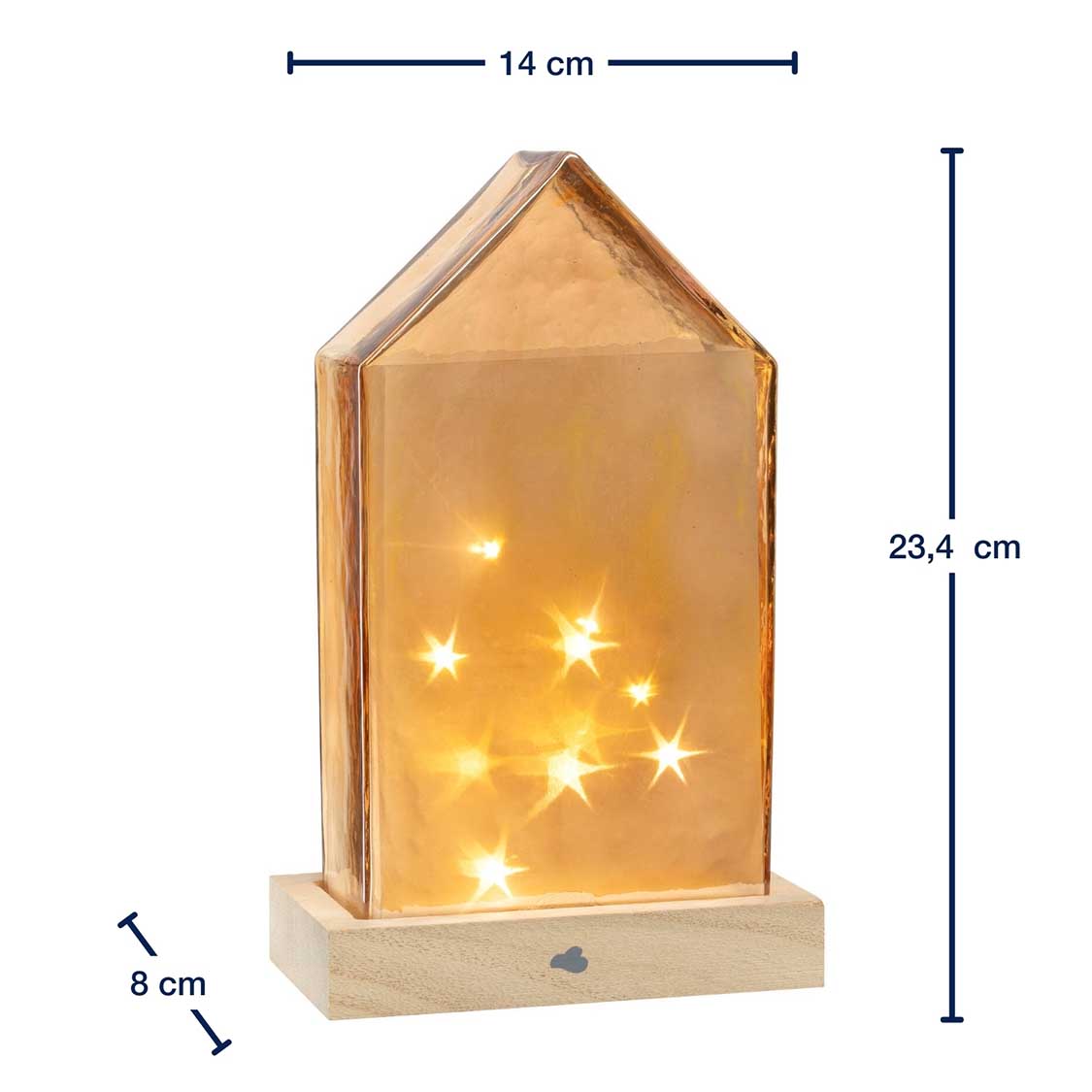 leonardo-magico-maison-lumineuse-led-22-cm-ambre image 3