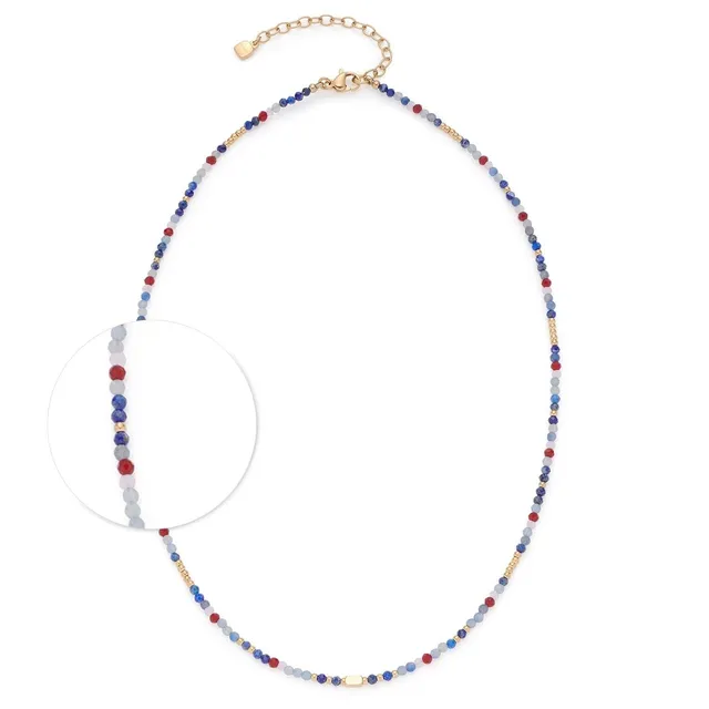leonardo-alsion-ciao-collier-42-cm-lapis-bleu image 1