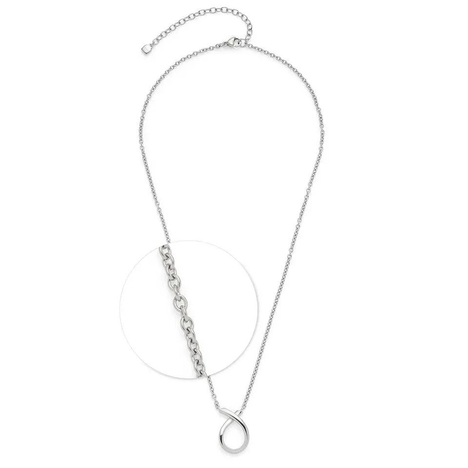 leonardo-anja-collier-argent-45-cm-clip-mix image 1