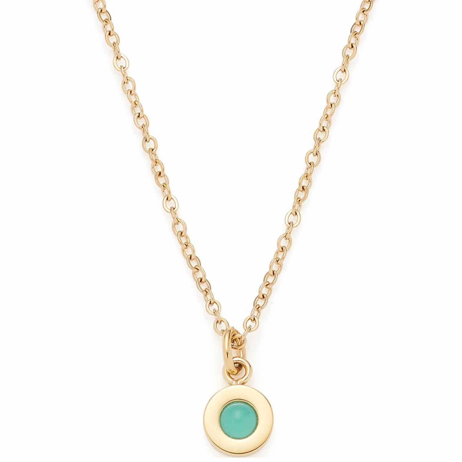 leonardo-isa-collier-dor-42-cm-pierre-aqua image 2