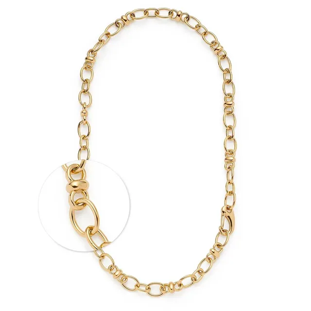 leonardo-virginia-collier-50-cm-dor-maillons-ovales image 1