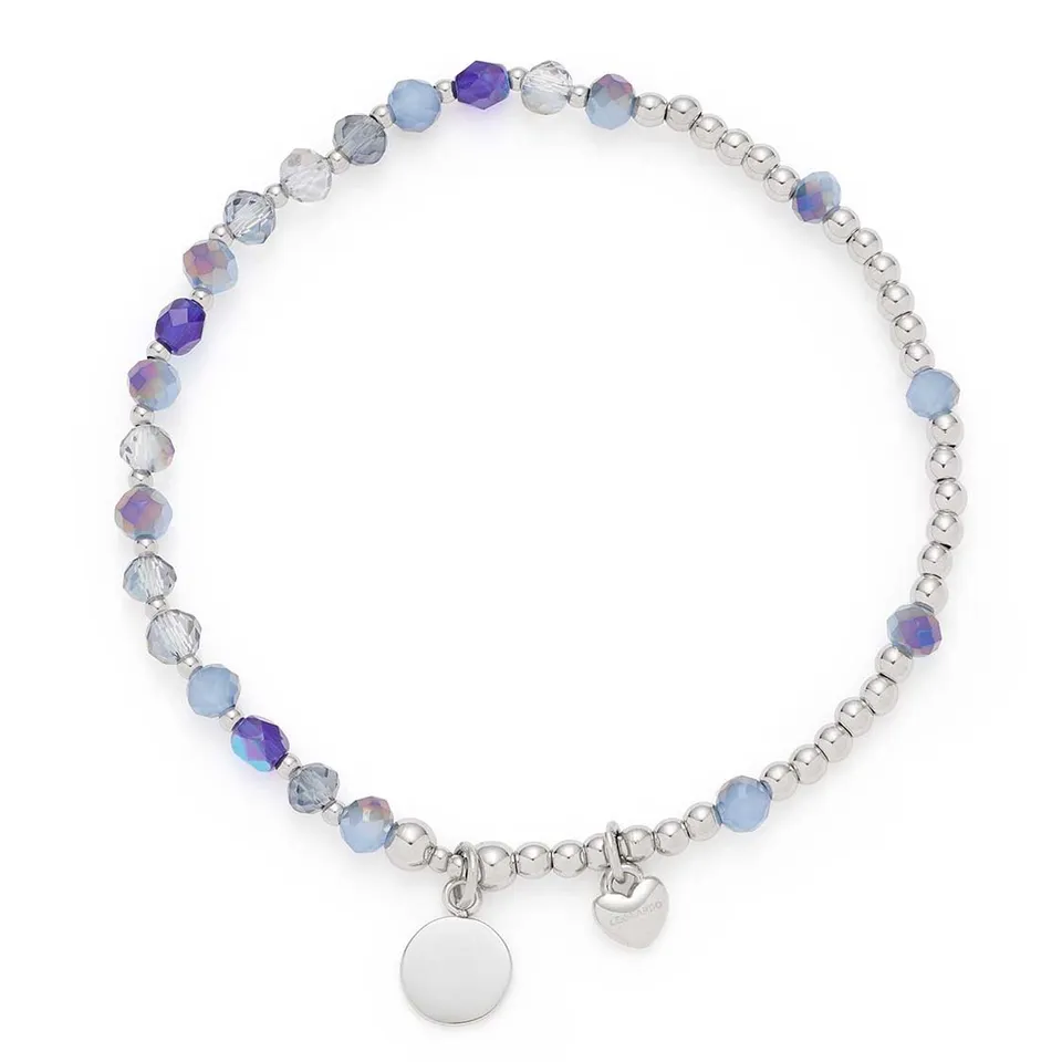 leonardo-unita-you-me-ciao-bracelet-argent-bleu image 1