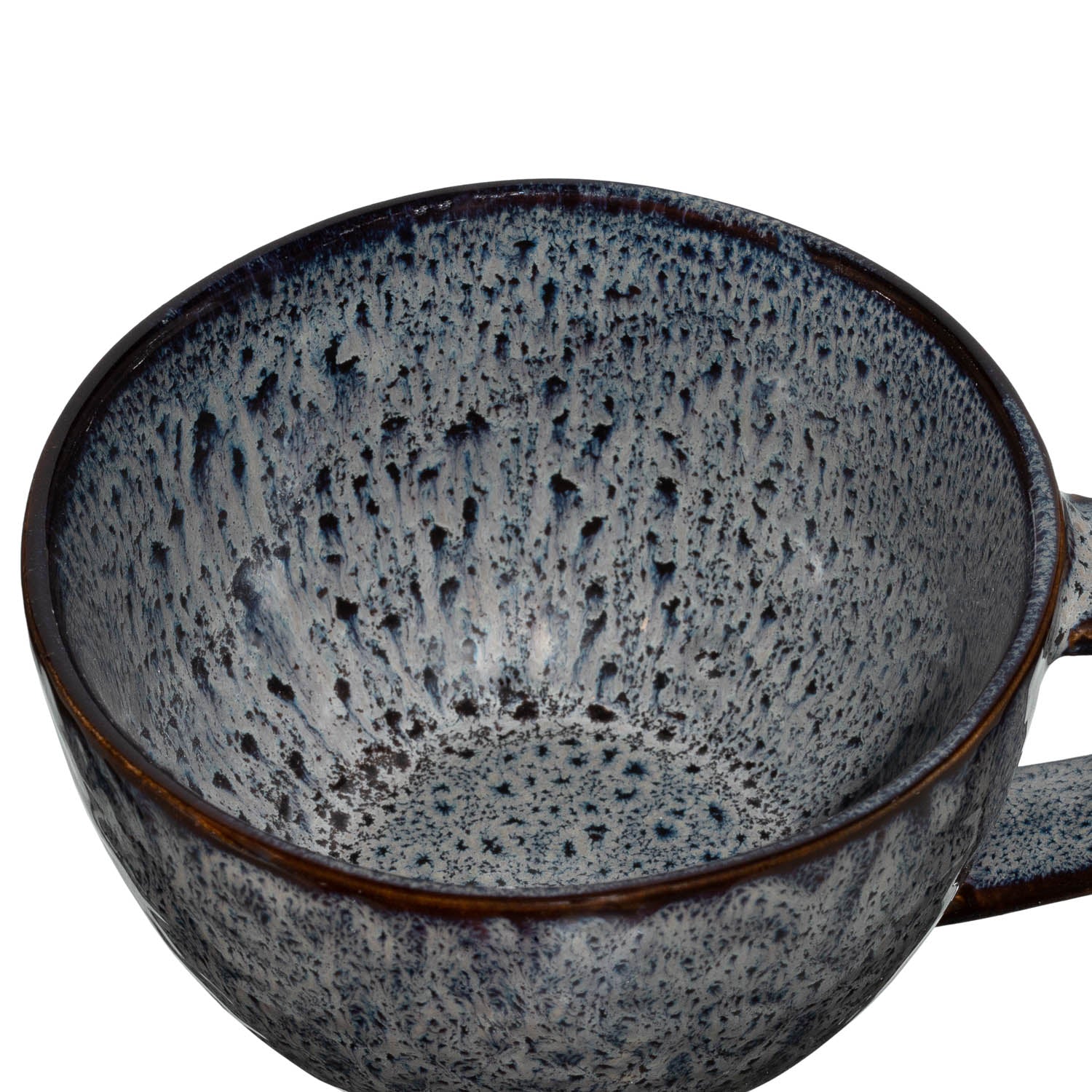 leonardo-matera-tasse-en-c-ramique-anthracite-290-ml-lot-de-4 image 5