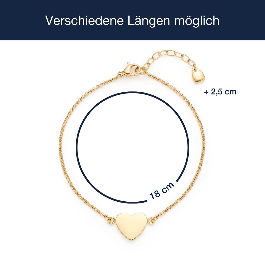 leonardo-kelly-bracelet-dor-coeur-gravable-acier image 4