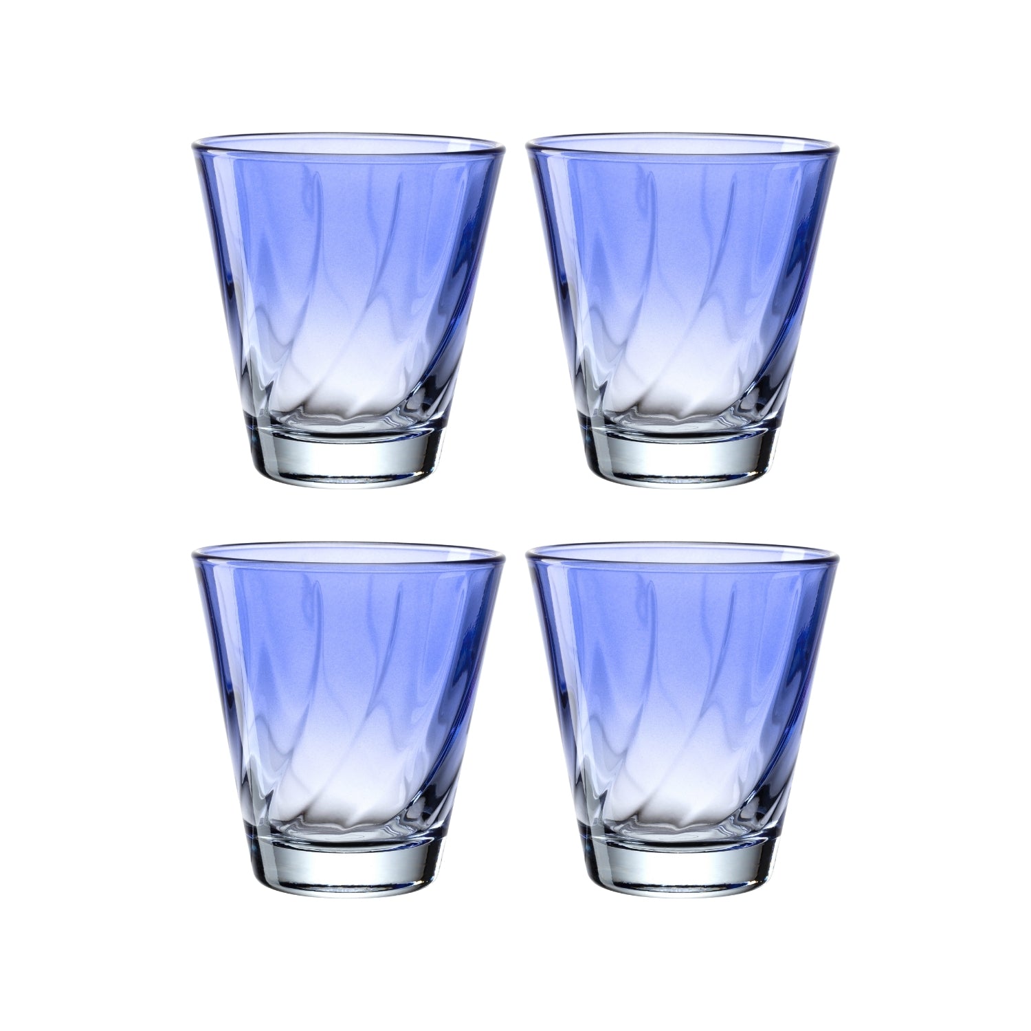 leonardo-twist-verre-215-ml-bleu-lot-4-lave-vaisselle image 1