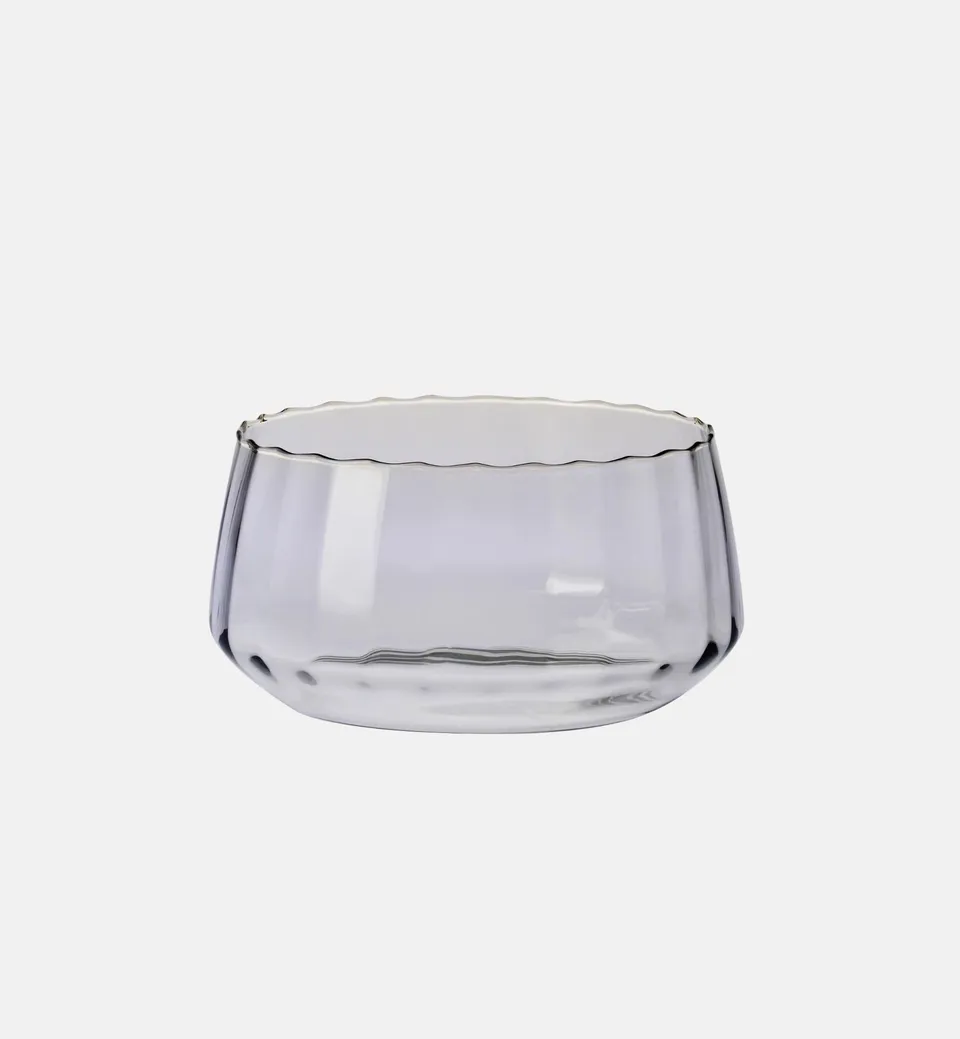 krosno-coupes-saladier-verre-gris-stri-24-cm image 1