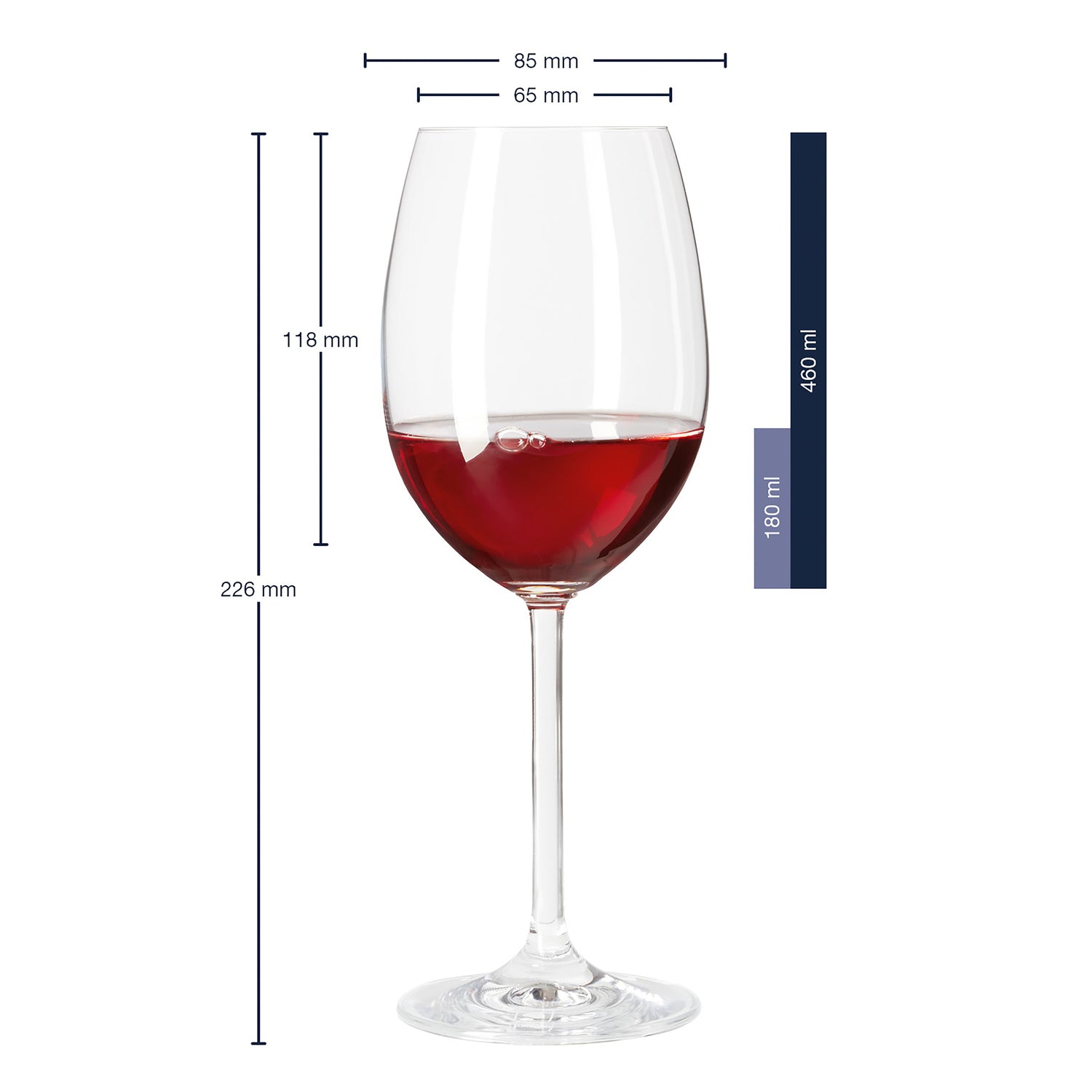 leonardo-daily-verre-vin-rouge-460-ml-gravure-personnalis-e image 3