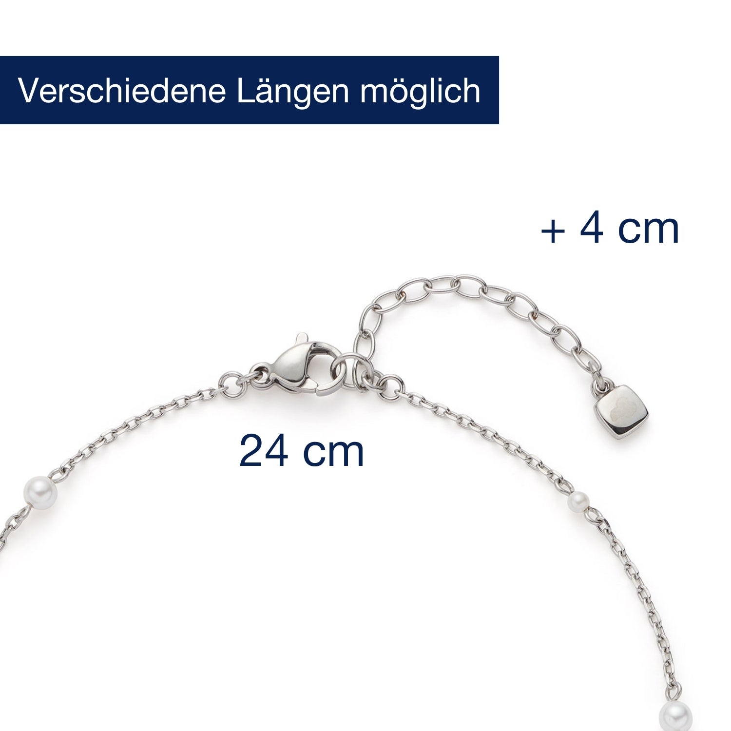 leonardo-navina-ciao-bracelet-de-cheville-perles-blanches image 2