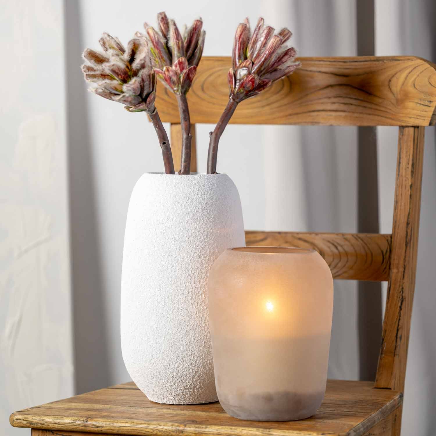 leonardo-trogolo-vase-c-ramique-blanc-30-cm image 2