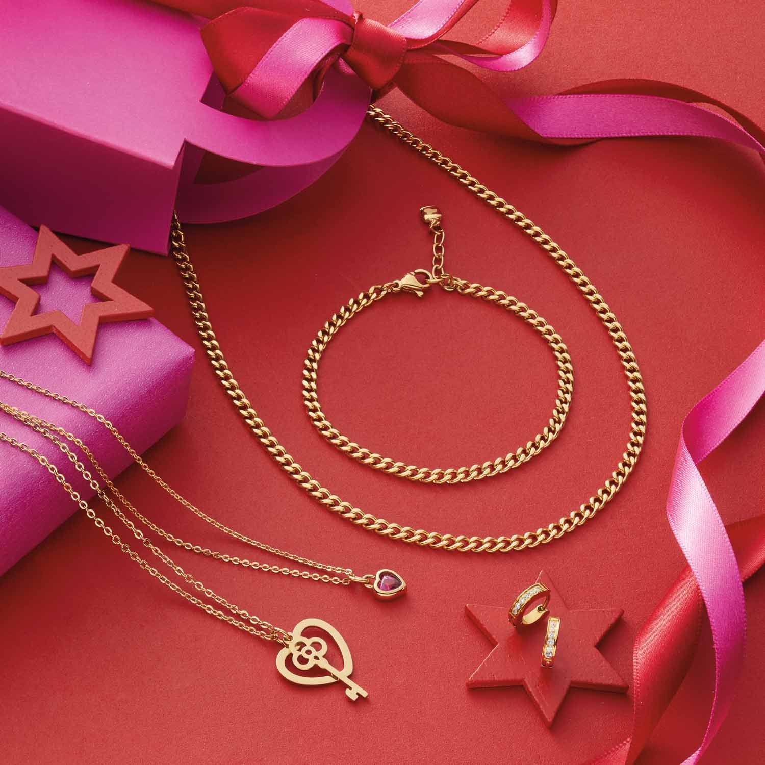 leonardo-jetta-ciao-collier-dor-45-cm-cl-coeur image 6