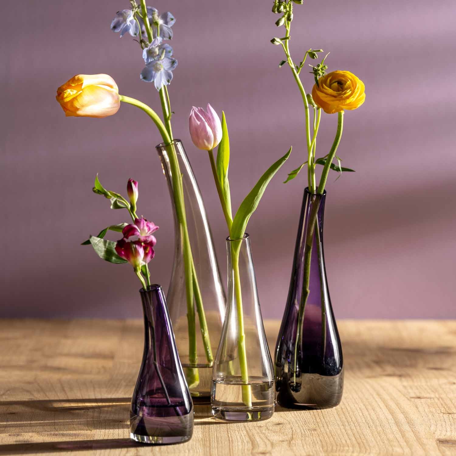 leonardo-luminosa-vase-violet-25-cm-verre-souffl image 4