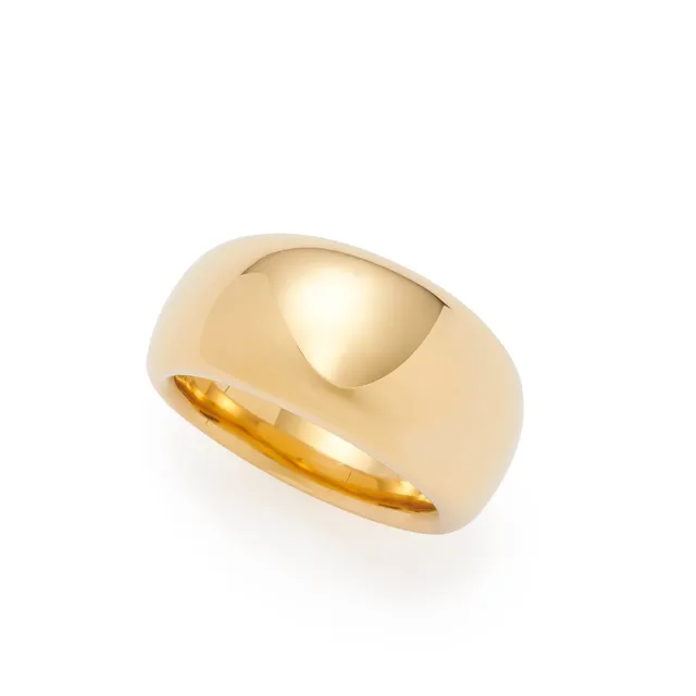 leonardo-georgette-19-bague-dor-e-acier-taille-19 image 1