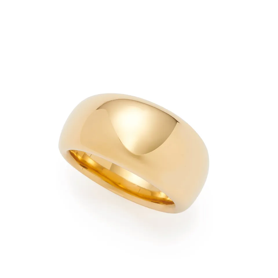 leonardo-georgette-19-bague-dor-e-acier-taille-19 image 1