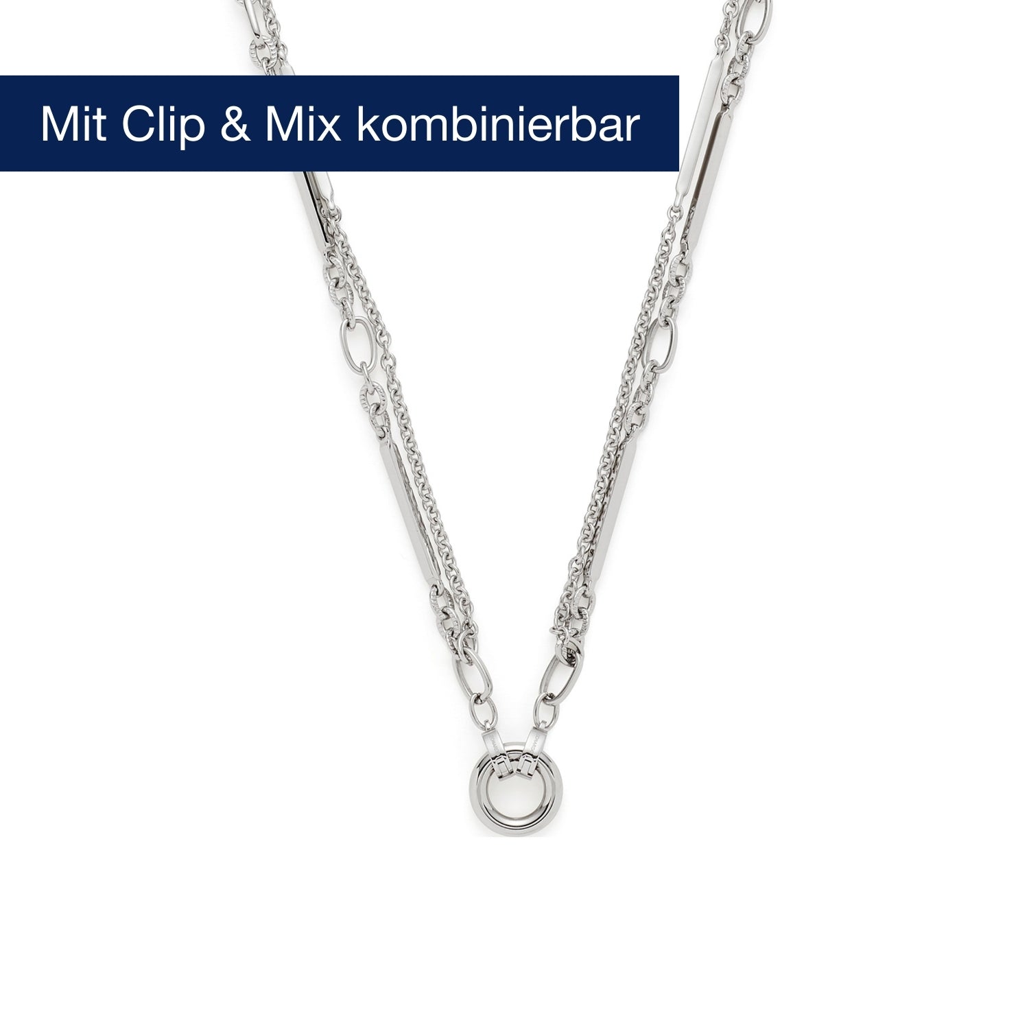 leonardo-clip-mix-grace-80-cm-collier-argent-long image 4
